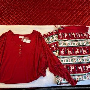 Brand new, with tags 2- piece pajamas set